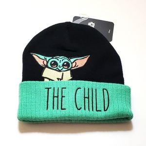 Disney Star Wars The Mandalorian Baby Yoda The Child Adult Winter Beanie Hat